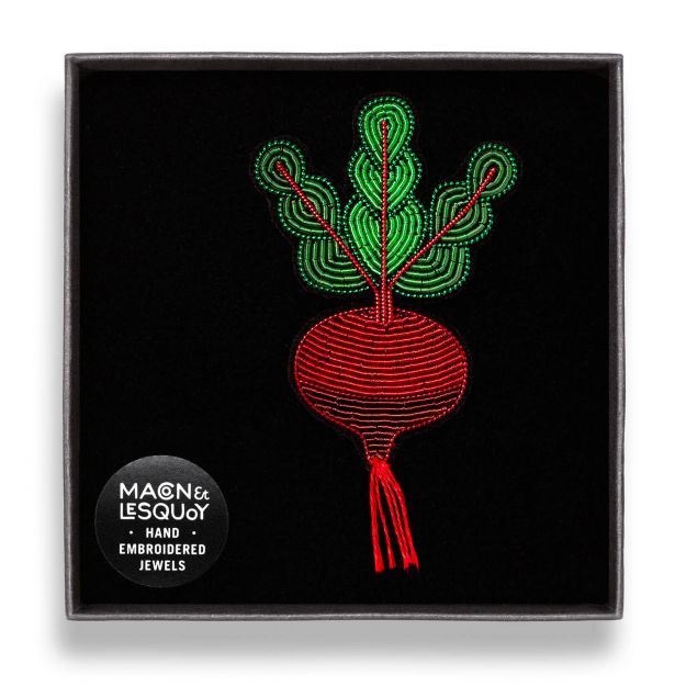 Beet Brooch | Macon et Lesquoy