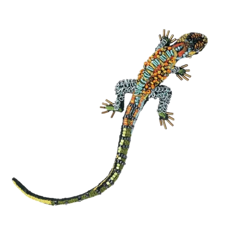 Caiman Lizard Brooch | Trovelore