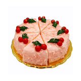 Cherry Sliced Cake Candle | Italy