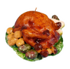 Roasted Chicken Plate Candle | Italy