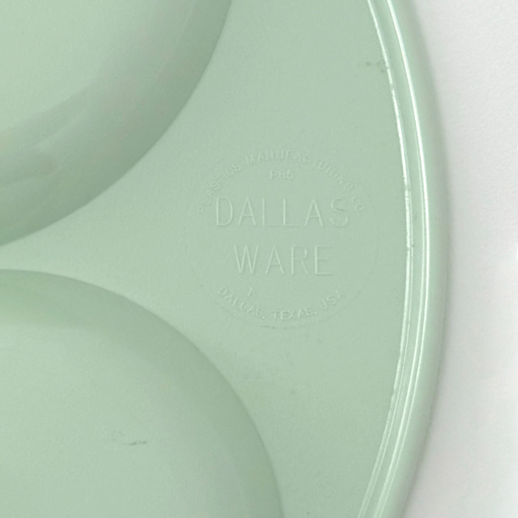 MCM Melamine Circle Tray | Mint