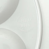 MCM Melamine Circle Tray | White