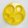 MCM Melamine Circle Tray | Yellow