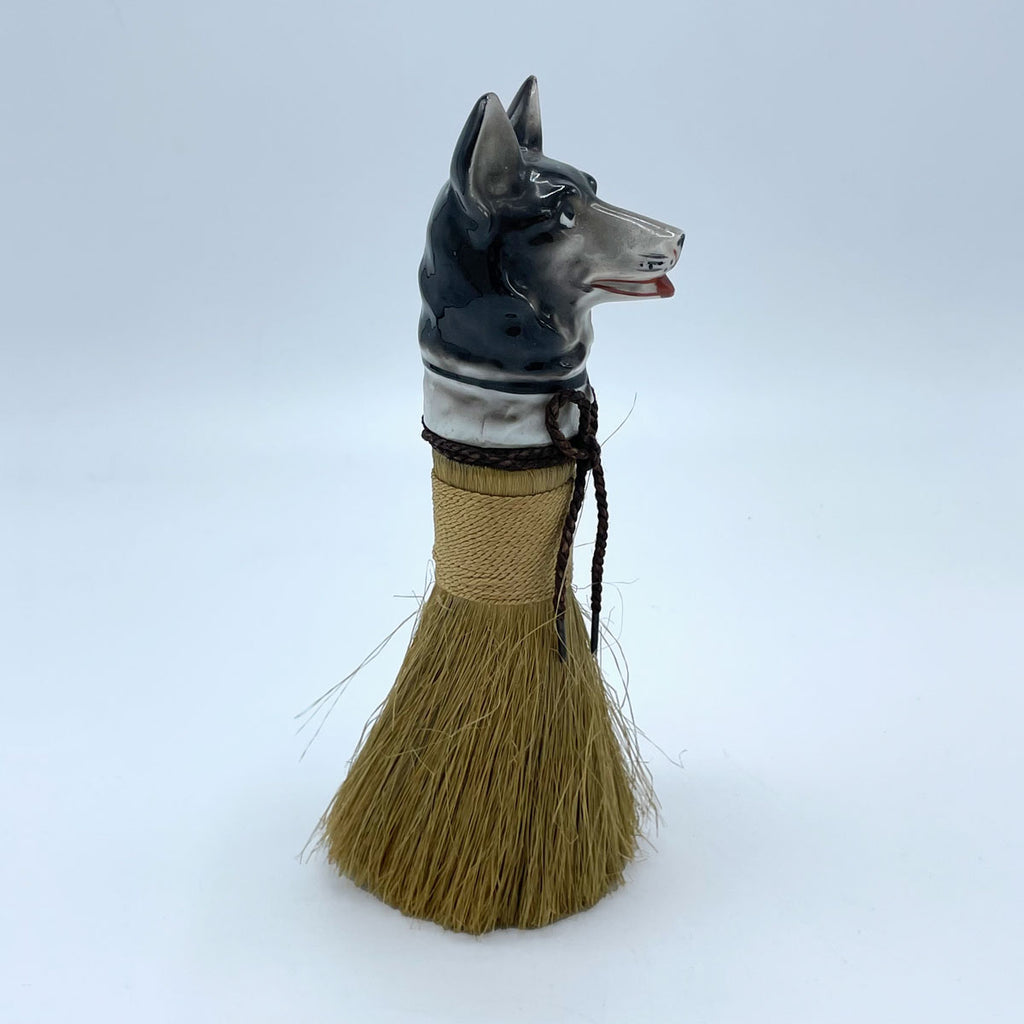 Antique Dog Valet Whisk Brush