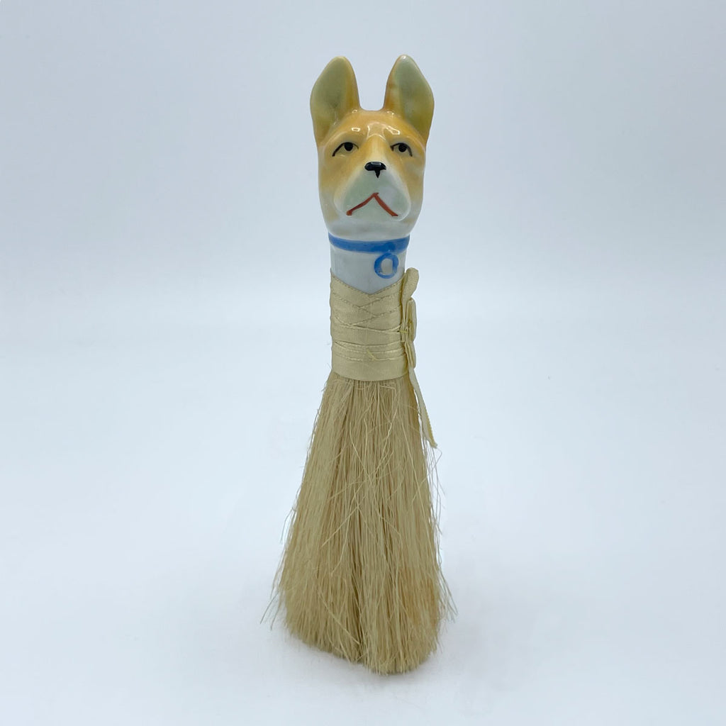 Antique Dog Valet Whisk Brush Japan