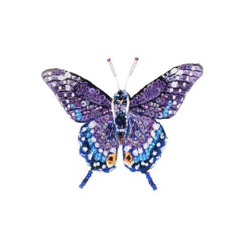 Eastern Black Swallowtail Butterfly Brooch | Trovelore