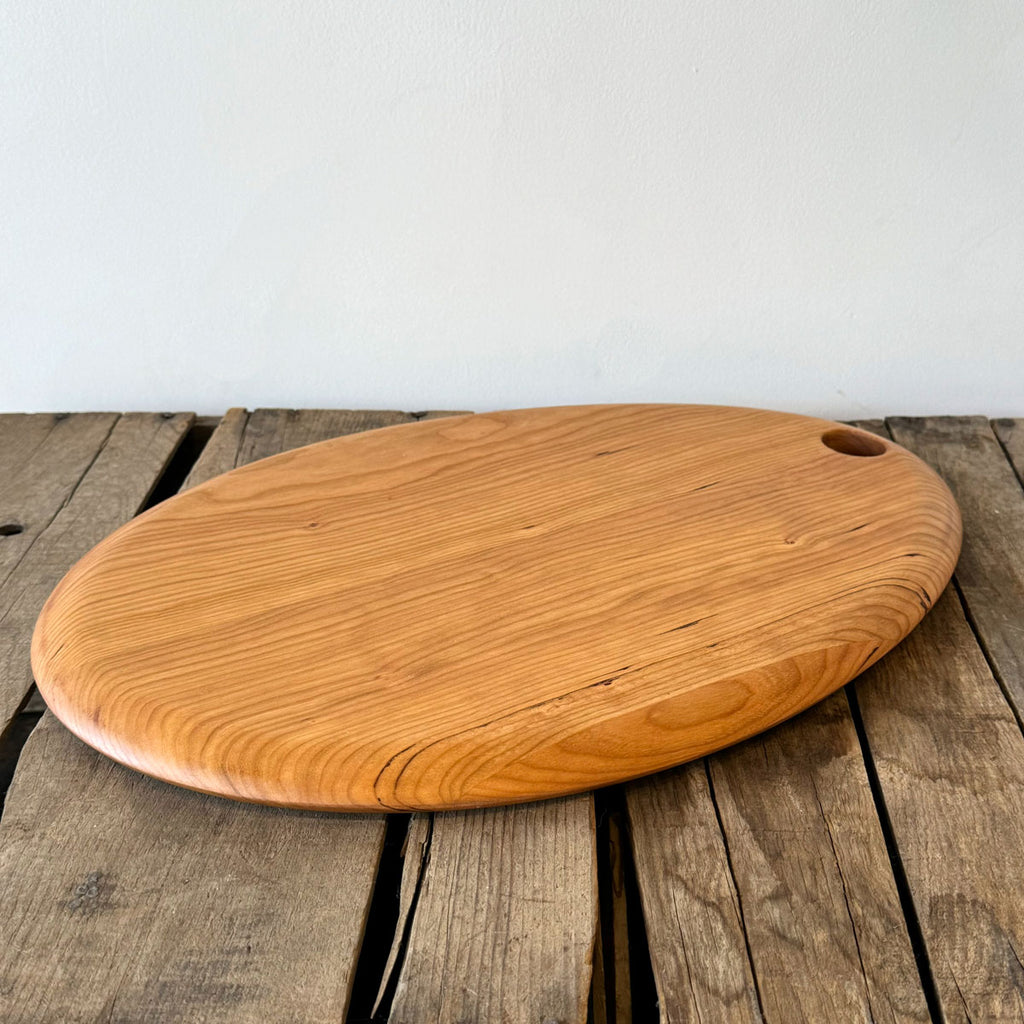 Oval Ouef Serving Tray | Black Walnut