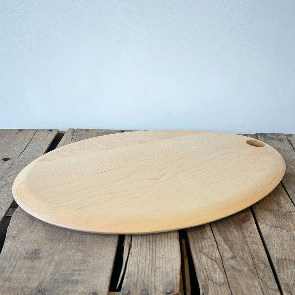 Oval Ouef Serving Tray | Black Walnut