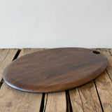 Oval Ouef Serving Tray | Cherry Wood