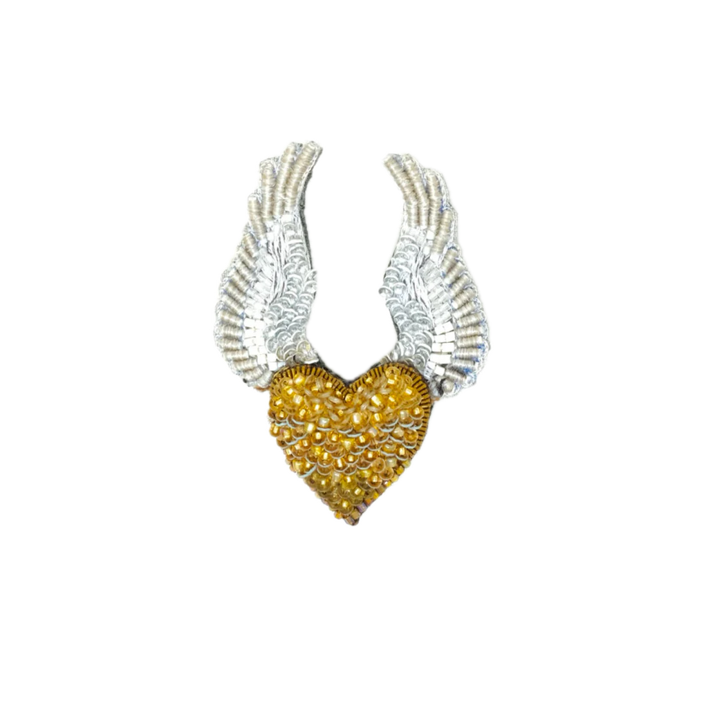 Goldwing Angel Brooch | Trovelore