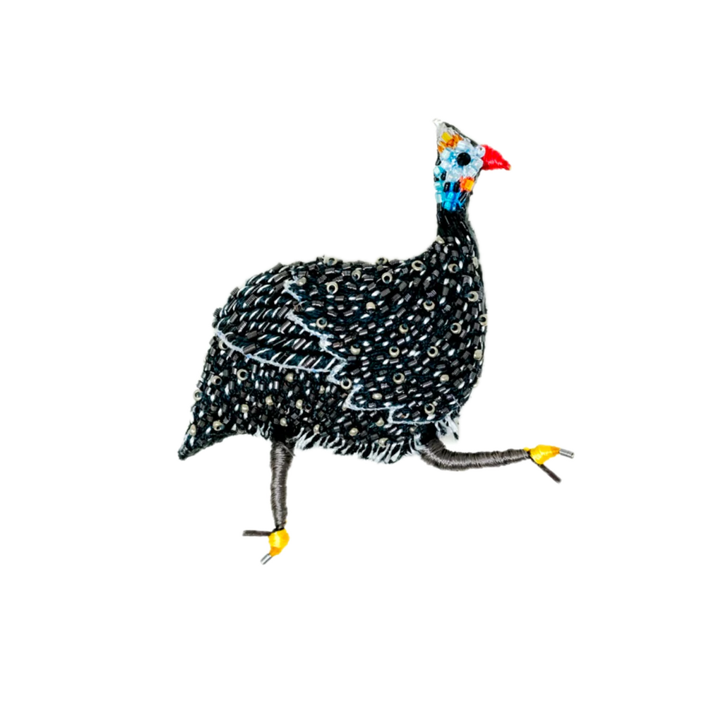 Guinea Fowl Brooch  | Trovelore