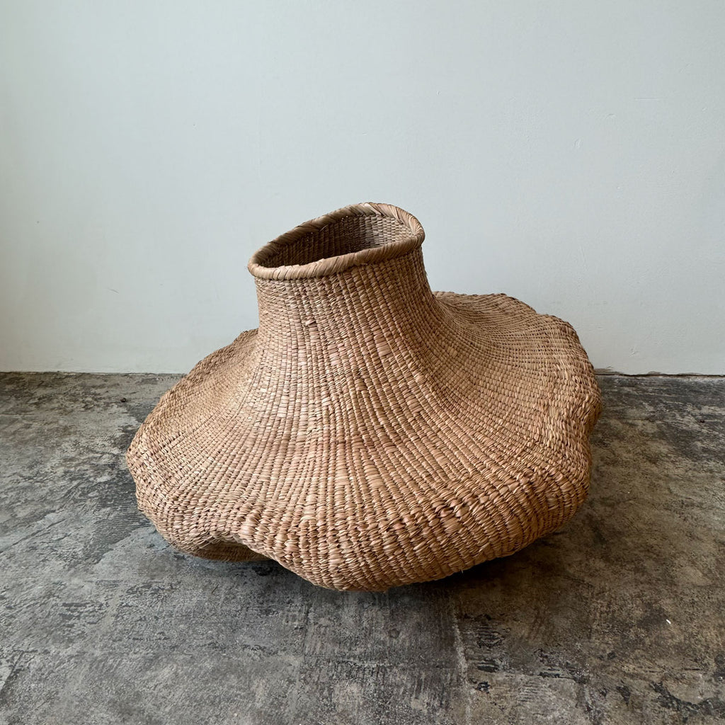 Handwoven Garlic Gourd Shaped Basket | Large III