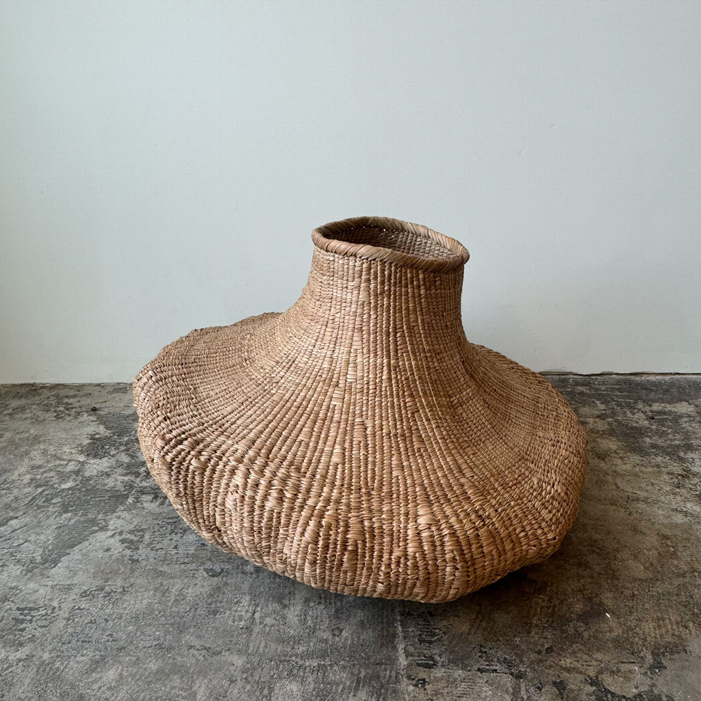 Handwoven Garlic Gourd Shaped Basket | Large III