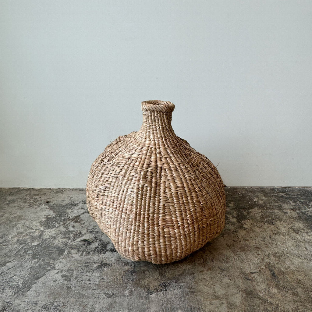 Handwoven Garlic Gourd Shaped Basket | Large I