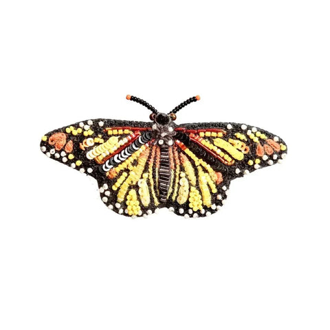 Meandering Monarch Butterfly Brooch | Trovelore