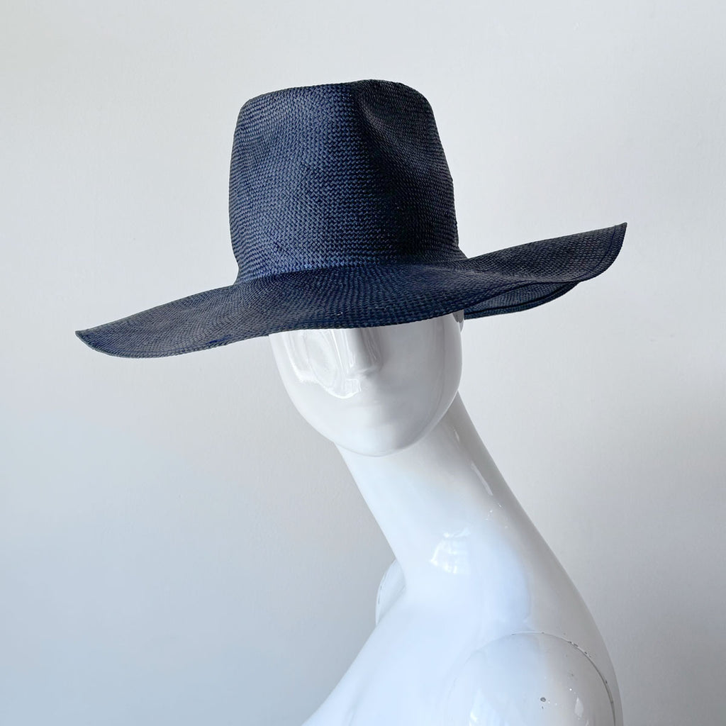 Nana Wide Brimmed Hat Navy | Italy