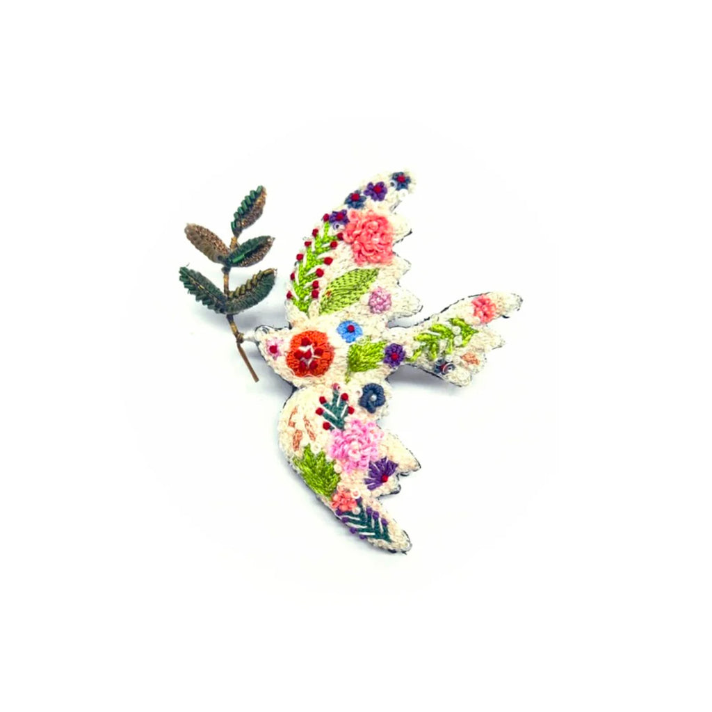 Peace Bird Brooch | Trovelore – Ige Design