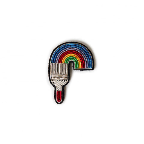 Rainbow Brush Brooch | Macon et Lesquoy