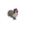 Silver Rooster Brooch | Macon et Lesquoy