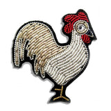 Silver Rooster Brooch | Macon et Lesquoy