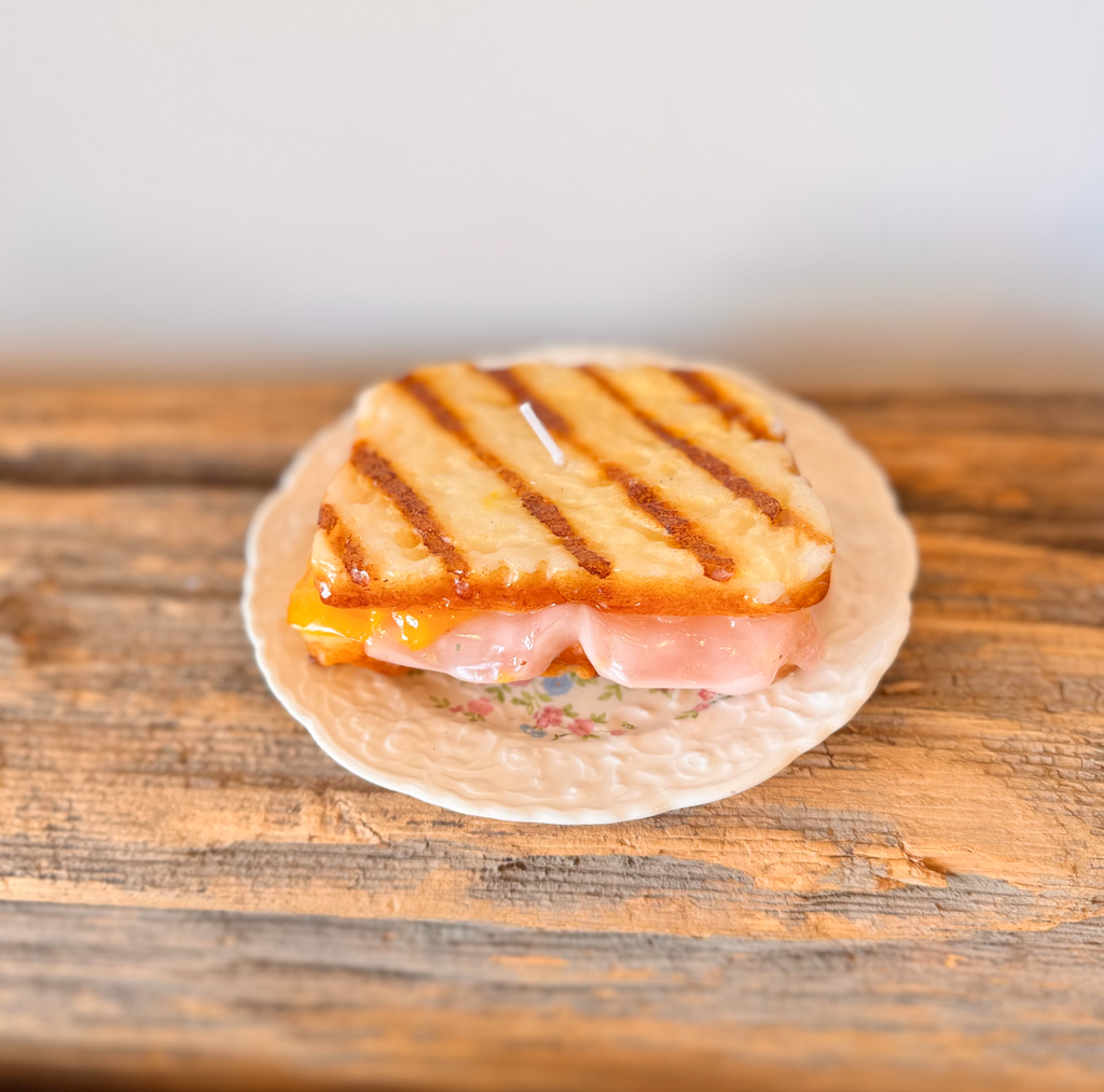 Panini Ham Sandwich Candle | Italy