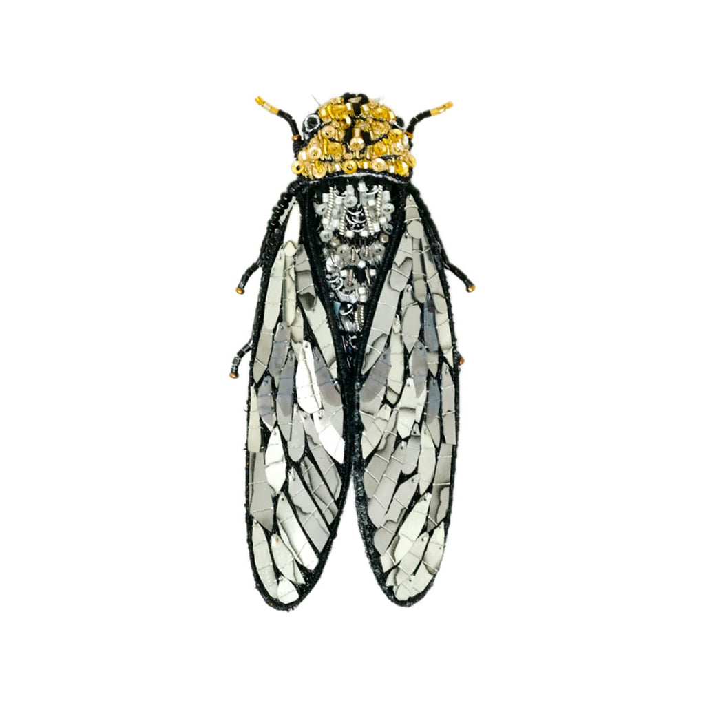 Oversized Walker's Cicada Brooch | Trovelore