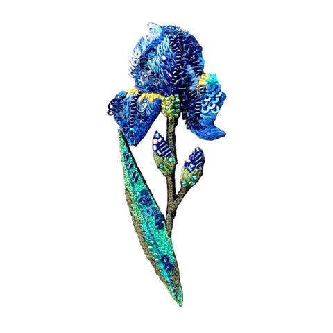 Wild Iris Brooch | Trovelore