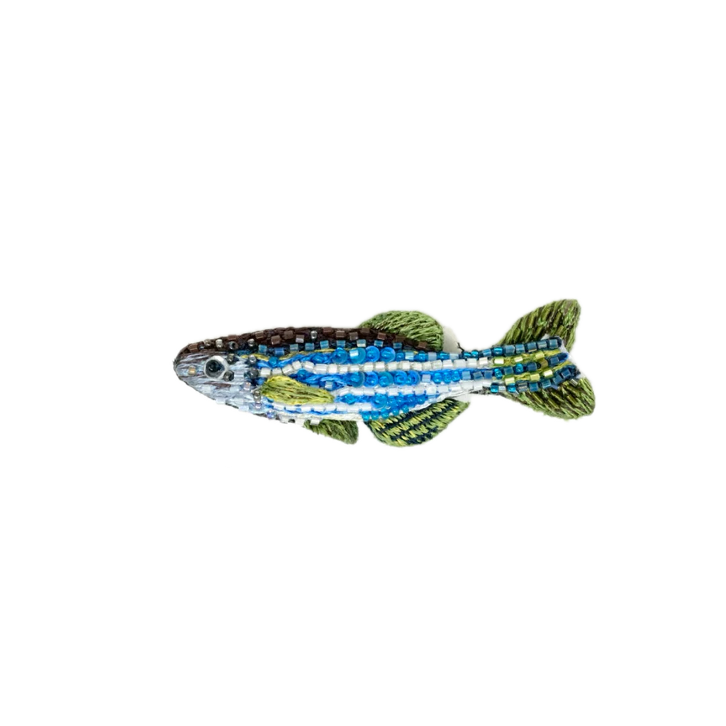 Zebra Fish Brooch | Trovelore